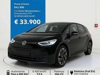 Nuova VW ID.3 Pro 69 kW (95 CV) 2026 Nero Utilitaria