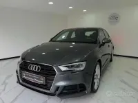 Usata Audi A3 S-Line 150 CV (110 kW) 2015 Grigio Berlina