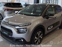 Usata Citroën C3 PureTech 110 CV (80 kW) 2023 Grigio argento/tetto nero Utilitaria