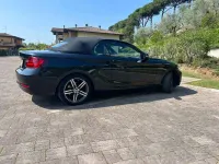 Usata BMW 218 Sport Line 150 CV (110 kW) 2017 Nero Cabrio
