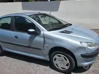 Usata Peugeot 206 75 CV (55 kW) 2002 Grigio Berlina