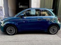 Usata Fiat 500e La Prima 86 kW (118 CV) 2021 Blu Berlina
