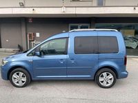 Usata VW Caddy 125 CV (91 kW) 2017 Blu/azzurro Monovolume