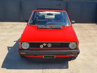 Usata VW Golf Cabriolet Karmann 70 CV (51 kW) 1981 Rosso Cabrio