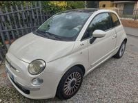 Usata Fiat 500 Lounge 75 CV (55 kW) 2009 Bianco Utilitaria