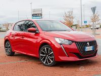 Usata Peugeot 208 101 CV (74 kW) 2020 Rosso Utilitaria