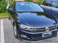 Usata VW Polo Comfortline 90 CV (66 kW) 2018 Nero Utilitaria