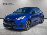 Usata Toyota Yaris Hybrid Lounge 92 CV (67 kW) 2021 Blu Berlina