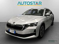 Usata Skoda Octavia Executive 150 CV (110 kW) 2024 Bianco luna metallizzato Station wagon