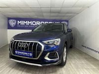 Usata Audi Q3 Advanced 150 CV (110 kW) 2021 Blu SUV