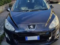 Usata Peugeot 308 Active 111 CV (81 kW) 2012 Blu Berlina