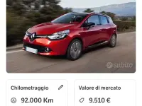 Usata Renault Clio 90 CV (66 kW) 2016 Bianco Station wagon