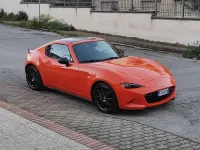 Usata Mazda MX5 184 CV (135 kW) 2019 Arancione Cabrio
