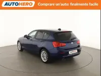 Usata BMW 118 Advantage 150 CV (110 kW) 2016 Blu Utilitaria