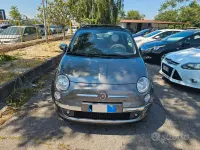 Usata Fiat 500 Lounge 69 CV (50 kW) 2009 Grigio Cabrio
