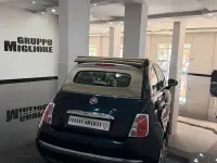 Usata Fiat 500 Lounge 69 CV (50 kW) 2015 Nero Cabrio