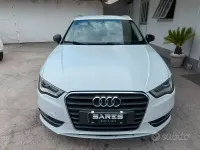 Usata Audi A3 Ambition 105 CV (77 kW) 2014 Bianco Berlina