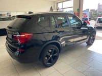 Usata BMW X3 190 CV (139 kW) 2017 Nero SUV