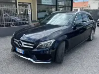 Usado Mercedes C220 Premium 170 CV (125 kW) 2016 Azul Familiar