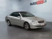 Usata Mercedes CLK200 Elegance 163 CV (119 kW) 2003 Grigio Cabrio