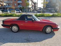 Usata Alfa Romeo 2000 Quadrifoglio 125 CV (91 kW) 1987 Rosso Cabrio