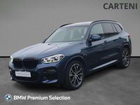 Usata BMW X3 M Sport 190 CV (139 kW) 2021 Phytonic blue metallizzato SUV