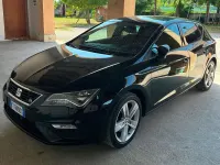 Usata Seat Leon FR 116 CV (85 kW) 2019 Nero Berlina