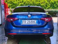 Usata Alfa Romeo Giulia Executive 190 CV (139 kW) 2018 Blu/azzurro Berlina