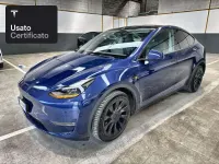 Usata Tesla Model Y Long Range AWD 258 kW (351 CV) 2022 Deep blue metallic SUV