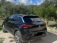 Usata VW T-Roc R-line 150 CV (110 kW) 2023 Nero SUV