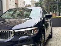 Usata BMW 520 Luxury Line 190 CV (139 kW) 2017 Blu/azzurro Berlina
