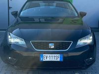 Usata Seat Leon Business 105 CV (77 kW) 2014 Nero Berlina