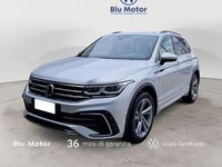 Usata VW Tiguan R-line 150 CV (110 kW) 2021 Reflex silver metallizzato SUV