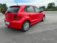 Usata VW Polo Highline 90 CV (66 kW) 2010 Rosso Utilitaria