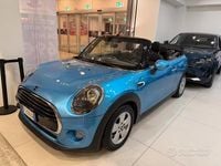 Usata Mini Cooper Cabriolet 115 CV (84 kW) 2018 Blu Cabrio