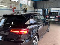 Usata Audi A3 S-Line 150 CV (110 kW) 2019 Nero Berlina