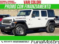 Nuova Jeep Wrangler Unlimited Rubicon 272 CV (200 kW) 2026 Bianco SUV