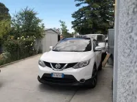 Usata Nissan Qashqai Tekna 110 CV (80 kW) 2017 Bianco SUV