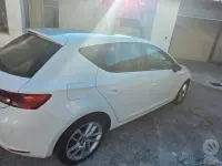 Usata Seat Leon 105 CV (77 kW) 2014 Bianco Berlina