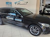 Usata Mercedes C220 Exclusive 169 CV (124 kW) 2017 Nero Station wagon