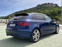 Usata Audi A3 S-Line 2015 Blu Berlina