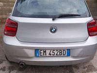 Usata BMW 116 116 CV (85 kW) 2012 Argento Utilitaria