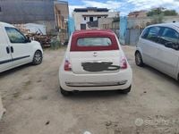 Usata Fiat 500 69 CV (50 kW) 2010 Bianco Cabrio