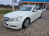 Usata Mercedes E220 2010 Bianco Coupé