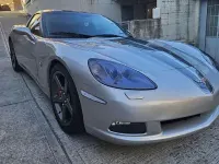 Usata Corvette C6 404 CV (297 kW) 2005 Argento Cabrio