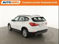 Usata BMW X1 Advantage 150 CV (110 kW) 2017 Bianco SUV