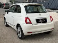 Usata Fiat 500 75 CV (55 kW) 2009 Bianco Cabrio