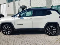 Usata Jeep Compass Limited 140 CV (102 kW) 2017 White / tetto gloss black SUV