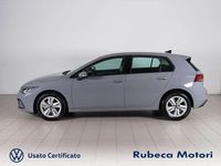 Usata VW Golf VIII Life 110 CV (80 kW) 2023 Grigio Utilitaria
