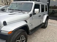 Usata Jeep Wrangler Unlimited Sahara 379 CV (278 kW) 2022 Grigio SUV